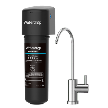 Sistema de filtración de agua Undersink con grifo dedicado