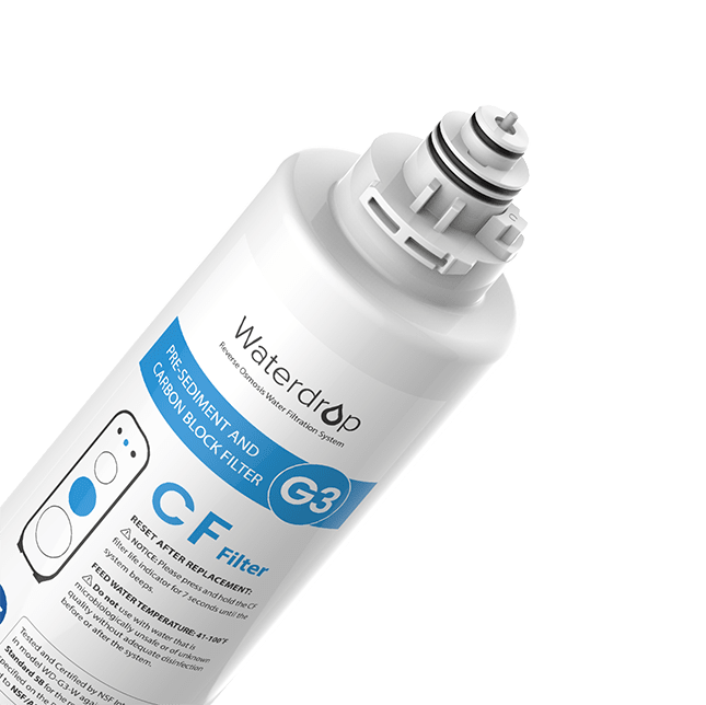 Waterdrop G3-N1CF Filter for WD-G3-W Reverse Osmosis System