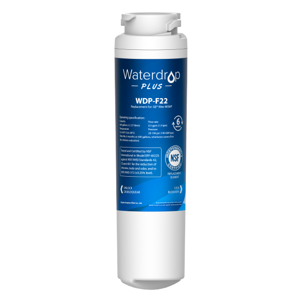 Waterdrop Replacement for GE® Fridge Water Filter MSWF