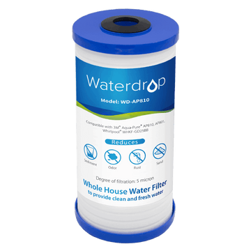 Sostituzione Waterdrop per 3M™Aqua-Puro™AP810 / Whirlpool WHKF-GD25BB filtro acqua per tutta la casa